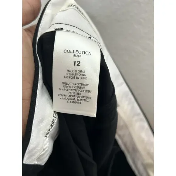 Favorite Daughter The Rachel Flare Pant Minimalist Career Classic Size 12 - Picture 10 of 11